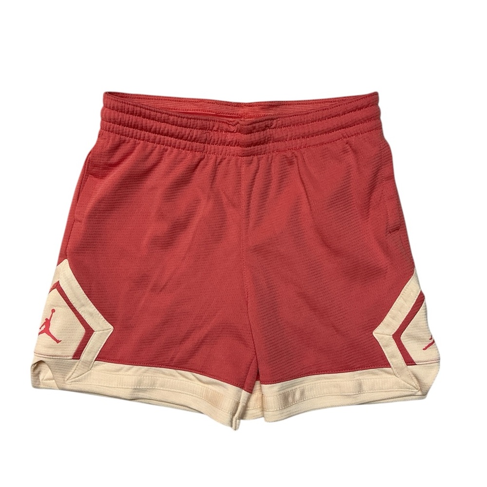 Jordan Girls Shorts in Pink and Cream S